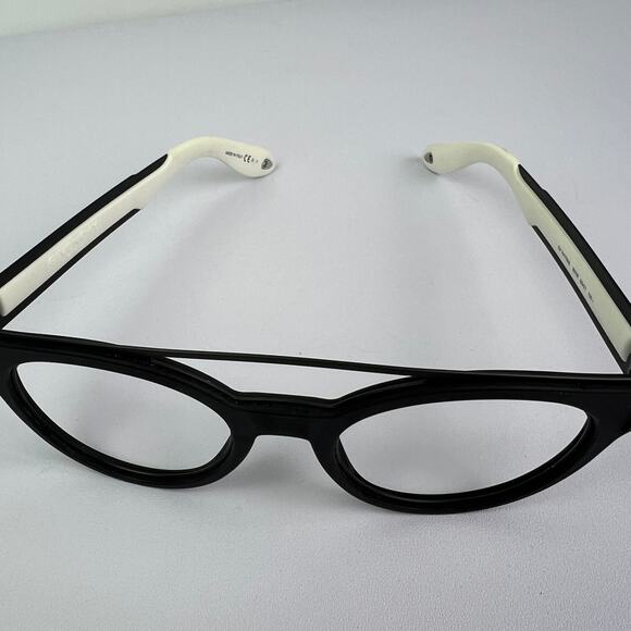 Givenchy GV 7017/N/S 807IR Black Lens / Black & White Frame Sunglasses - NO LENS - Picture 10 of 11